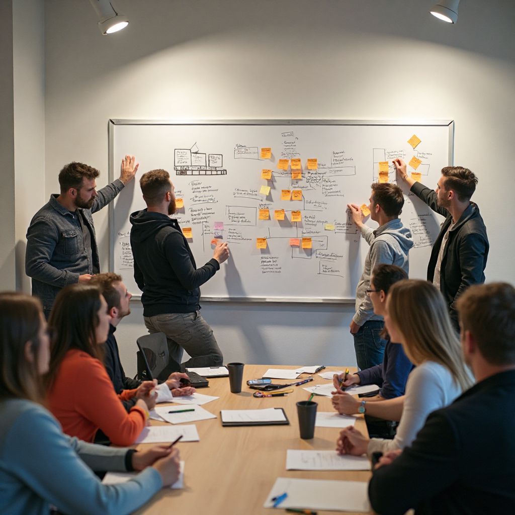 Team Brainstorming Session